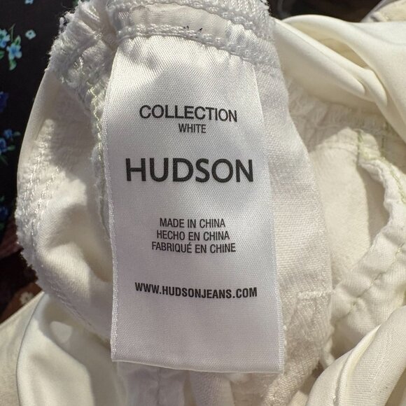 Hudson Maternity Reconstructed Denim Skirt Women's Size 27 in White - EUC! - Picture 5 of 8